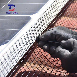 Panneau solaire Bird Mesh Pigeon et barrières pour oiseaux Panneau solaire Bird Critter Guard Roll <span class=keywords><strong>Kit</strong></span> 1.0mm 8 "* 30m - Product Image 5