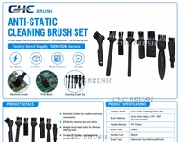 Brosse de nettoyage antistatique pour circuits imprimés (PCB) – Brosse multi-usages anti-poussière pour composants électroniques avec options OEM/ODM