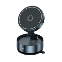 Q12 voiture Navigation support pour téléphone 360 degrés rotatif sous vide Adsorption rétractable pliant magnétique fonction support tableau de bord