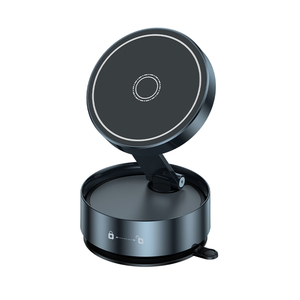 Q12 định vị xe điện thoại chủ 360 độ xoay hấp phụ chân không có thể thu vào gấp chức năng từ tính khung bảng điều khiển - Product Image 2
