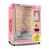 Haloo Automaat Leverancier Haloo Gekoelde Cake Automaat Te Koop Vers Voedsel Fruit Automaat Met Lift Met Koelsysteem