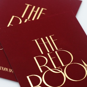 Tarjetas de Felicitación y Pegatinas Adhesivas Impermeables con Logotipo Personalizado SFX, con Estampado Dorado, Modelo SFX 08-Tarjeta para Regalos - Product Image 2