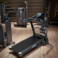 Tapis roulant motorisé professionnel Ciapo Q5 avec écran LED pour usage domestique, machine à courir