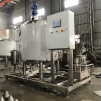 Machine à fabriquer du savon liquide en acier inoxydable personnalisée, nouveau modèle, réservoir de mélange cosmétique avec moteur, composant principal pour utilisation en usine