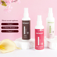 Spray déodorant à séchage instantané avec taches de marque privée Fleur de cerisier Soins du corps naturels de longue durée Spray déodorant végétalien en gros