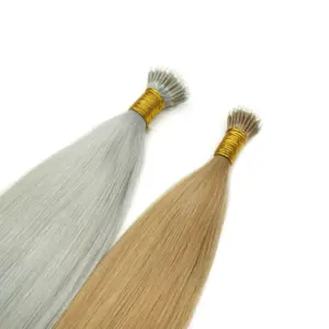 High quality double American premium jazz god grade hair extensions 260g Cyber Natural Virgin Remi Nano Ring extensions