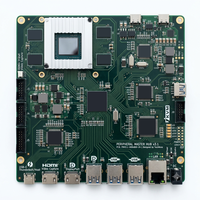 Kit de conversion de ventilateur de plafond BLDC AC/DC avec télécommande, carte de circuit imprimé (PCB) 60W, fabriqué à Shenzhen, usine d'assemblage de PCB ODM d'origine, OEM