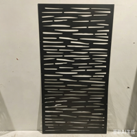 Panneaux de séparation de pièce en aluminium découpés au laser personnalisés YISHANG, écran d'intimité intérieur, cloison pour hôtel, villa, bureau