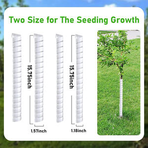 Protections <span class=keywords><strong>de</strong></span> tronc d'arbre JQ - Housses en plastique <span class=keywords><strong>pour</strong></span> la peau des arbres <span class=keywords><strong>pour</strong></span> empêcher les écureuils et les rongeurs <span class=keywords><strong>de</strong></span> mâcher - Product Image 4