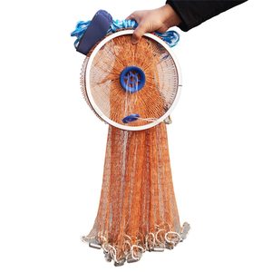 Filet de <span class=keywords><strong>pêche</strong></span> à lancer à grande vitesse avec fond à double ourlet pour la <span class=keywords><strong>pêche</strong></span> en eau douce, fournitures de <span class=keywords><strong>pêche</strong></span> professionnelles, durable et robuste - Product Image 3