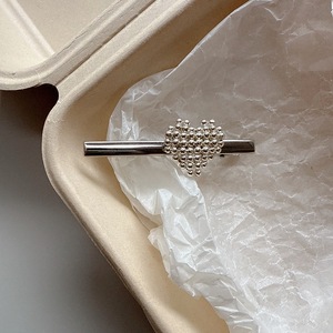 Korean Simple Silver Heart-shaped <strong>Hair</strong> Clip for Women Sweet <strong>Cool</strong> Metal Love Bangs Straight Side Clips Hairpin <strong>Hair</strong> <strong>Accessory</strong> - Product Image 6