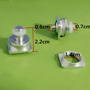 Soupape de sécurité pour autocuiseur, soupape flottante en métal à verrouillage automatique, hauteur 2,2 cm, accessoires pour autocuiseur électrique - Product Image 5