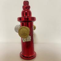 Mini ornement de poteau d'incendie, décoration rouge festive pour fête de Noël et cadeau d'affaires haut de gamme pour les équipes de sécurité