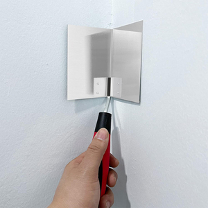 Công Nghiệp Tự Làm Thép Không Gỉ Thạch Cao Trowel Gương Đánh Bóng Góc Bên Phải Góc Bull Mũi Cho Xây Dựng Xây Dựng - Product Image 3