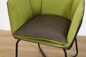 HOMEX Fauteuils nordiques pour salle à manger Salon Chaise de salle à manger Canapé moderne réglable en tissu nordique <span class=keywords><strong>scandinave</strong></span> de qualité supérieure - Product Image 5