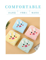 Peignoir de bain pour enfants à motif animalier, serviette de bain à capuche hypoallergénique pour bébé, idéale pour la plage et le spa