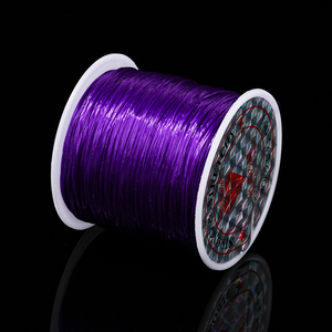 Fil élastique DIY JD de 10 mètres, fil de nylon coloré en cristal enroulé pour la fabrication de bijoux, vente en gros de perles, fil, cordon, accessoires de bijouterie - Product Image 4