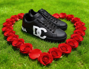 Chaussures de sport rétro respirantes en cuir véritable pour hommes et femmes, chaussures de course décontractées, design doux et luxueux - Product Image 1