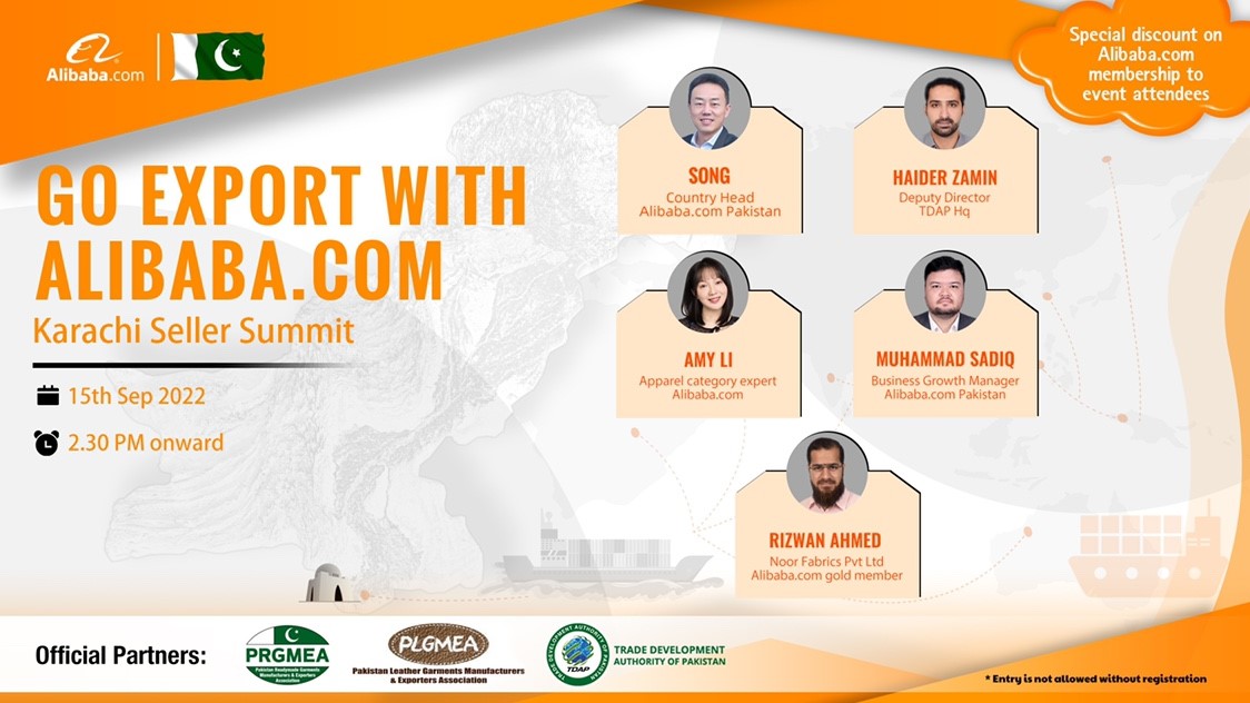 Go Export with Alibaba.com-Karachi Seller Summit