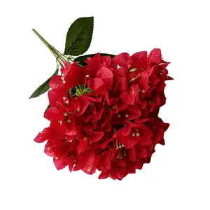 Chine fabricant direct en gros fleurs artificielles mariage anniversaire décoratif bougainvillier hortensia