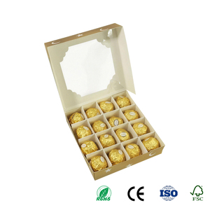 Caja de Cartón Plegable para Galletas, Impresión Personalizada, Caja de Embalaje de Papel para Envío, Fiestas, Postres, <span class=keywords><strong>Donuts</strong></span> y Dulces - Product Image 3