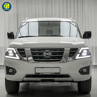 YU GUANG pour Nissan patrouille Y62 phares 2012 2019 accessoires de voiture phares avant lampe mise à niveau Plug and Play phare LED