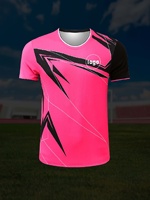 Ensemble de maillots de football pour hommes à manches courtes en polyester respirant et à séchage rapide avec logo personnalisé du fabricant, kits d'entraînement d'été