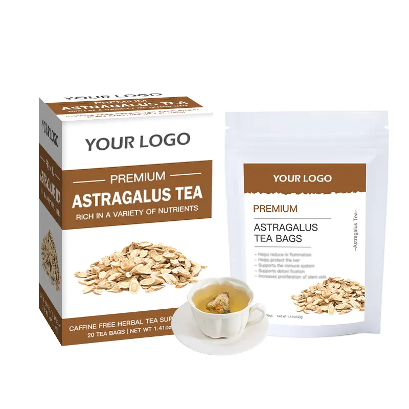 Manufacturer Supply Chinese Herbal Tea Dried Huang Qi Astragalus Root Tea