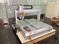 Máquina Dispensadora de Pegamento Automática de Dos Componentes con Tanque de Presión / Robot Dispensador de Pegamento Automático de Dos Componentes a Precio de Fábrica