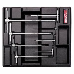 ชุดประแจหกเหลี่ยมอุซาก 1/4 นิ้ว ผลิตจากเหล็กโครมวานาเดียม เกรดอุตสาหกรรม ชุบโครเมียม ขนาดอิมพีเรียล ความยาว 3 3/8 นิ้ว - Product Image 1