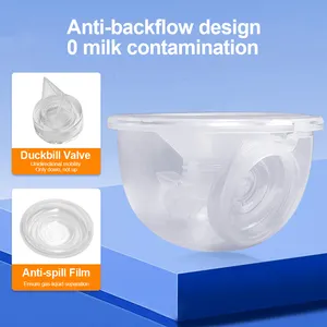 Có thể mặc văn phòng câm Mút sữa vắt điện máy bơm vú hoạt động linh hoạt lưu trữ thuận tiện chai dung tích lớn