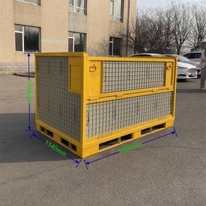 صناديق الصلب الصناعية الثقيلة التراص مقاومة للتآكل للتخصيص - Product Image 1