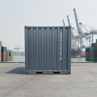 Conteneur de transport de marchandises en acier standard robuste pour la protection de l'environnement, conteneur de fret sec, conteneur d'expédition sec