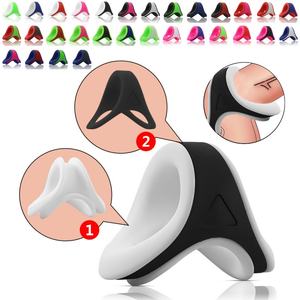Anneau pénien triple en silicone souple pour homme, pour l'amélioration masculine, retard de l'éjaculation, anneau de pénis, jouets sexuels pour adultes - Product Image 5