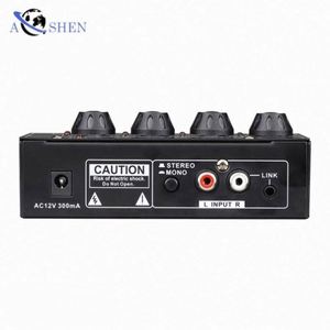 Amplificador de Sonido Portátil Factory Pro PH4 de 4 Vías para Auriculares, Monitor de Audio, Amplificador de Auriculares, Altavoz Maestro - Product Image 5