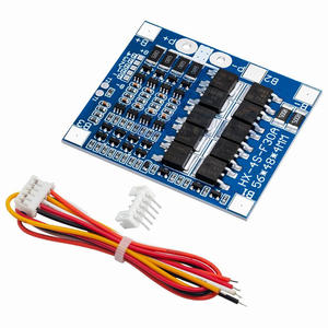 BMS-Carte de <span class=keywords><strong>protection</strong></span> de charge de batterie au lithium, 4S, 3.2V, 3.7V, 30A, LiFePO4, 12.8V, 14.4V, 18650 V, 32650 Batteries avec <span class=keywords><strong>balance</strong></span> - Product Image 4