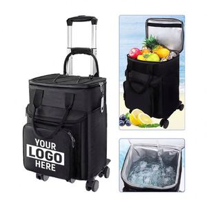 Bolsa Térmica con Ruedas, Aislada y Moderna, para Playa, Senderismo, Camping, Viajes, Picnic, Auto, a Prueba de Fugas e Impermeable - Product Image 2