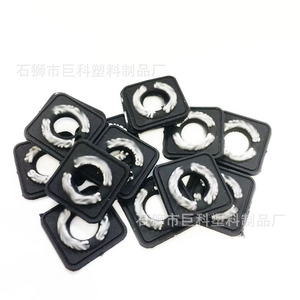 <b>Pvc</b> Square Eyelets For Jeans With <b>Adhesive</b> Backing And 3D Logo Design - Product Image 2