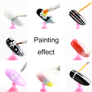 Pinceaux professionnels pour nail art, 15 pièces/ensemble, en nylon fin, acrylique, pour dessiner des lignes sur les ongles - Product Image 5