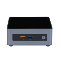 Mini PC Longqi en Oferta, Mini PC de Fábrica NUC Barebone, Servidor para Oficina en Casa, Mini PC Empresarial, Computadora de Escritorio Pequeña