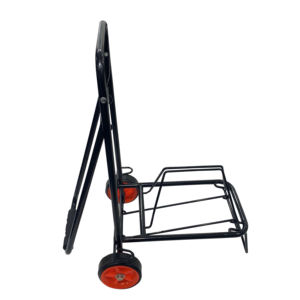 Premium Quality Powder Coated Steel Convertible Sack Truck Folding Flatbed Design For Industrial Delivery Space Saving Folding - Product Image 2