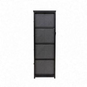 Commode autoportante moderne en tissu pour salon, durable, avec panneaux en MDF et acier inoxydable, en pin, disponible en plusieurs couleurs - Fournisseur en gros - Product Image 4