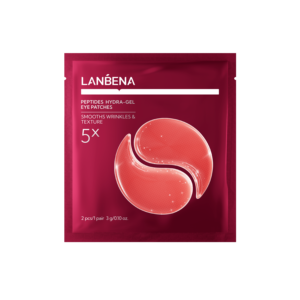 แผ่นมาส์กใต้ตาคอลลาเจนไฮโดรเจล LANBENA ยอดขายดี ช่วยลดรอยคล้ำใต้ตา - Product Image 1