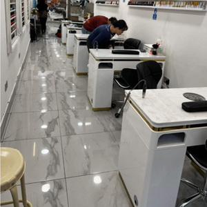 <span class=keywords><strong>Mesa</strong></span> <span class=keywords><strong>de</strong></span> <span class=keywords><strong>Manicura</strong></span> Moderna para Salón <span class=keywords><strong>de</strong></span> Uñas, <span class=keywords><strong>con</strong></span> Superficie <span class=keywords><strong>de</strong></span> Piedra, Resistente a la Acetona, <span class=keywords><strong>con</strong></span> Aspiradora - Product Image 5