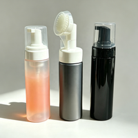 Botol Busa Kustom Dengan Pompa Sikat Silikon untuk Kemasan Pembersih Wajah dan Sabun Cuci Tangan