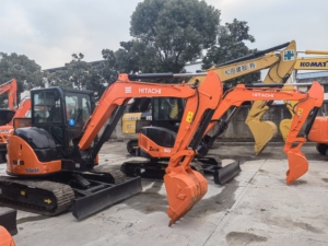 Excavadora de cadenas Hitachi ZX55 de segunda mano, modelo 2020, 5.5 toneladas, alta rentabilidad, en oferta: Zx55usr-5a, Zx60u, Zx75ur, Zx55ur, Zx17u - Product Image 6