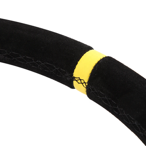 Japon, États-Unis, Australie Offre Spéciale volant personnalisé, autocollants de corne à motif de broderie personnalisables 330/350mm volant - Product Image 3