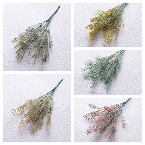 CallaFloral Ramo de Flores Artificiales Azul y Rojo Rosa, Decoración Interior de Plástico - Product Image 3