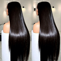 Perruques de luxe sans colle en cheveux humains vietnamiens super double drawn, lisses comme des baguettes, avec dentelle HD 13x6, pour femmes, vente en gros en ligne