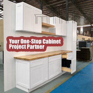 Kitchen Cupboard Custom Plywood Kitchen Cupboards Factory Direct OEM & ODM | Soft Close Shaker <b>Cabinets</b> Wholesale Supplier - Product Image 3